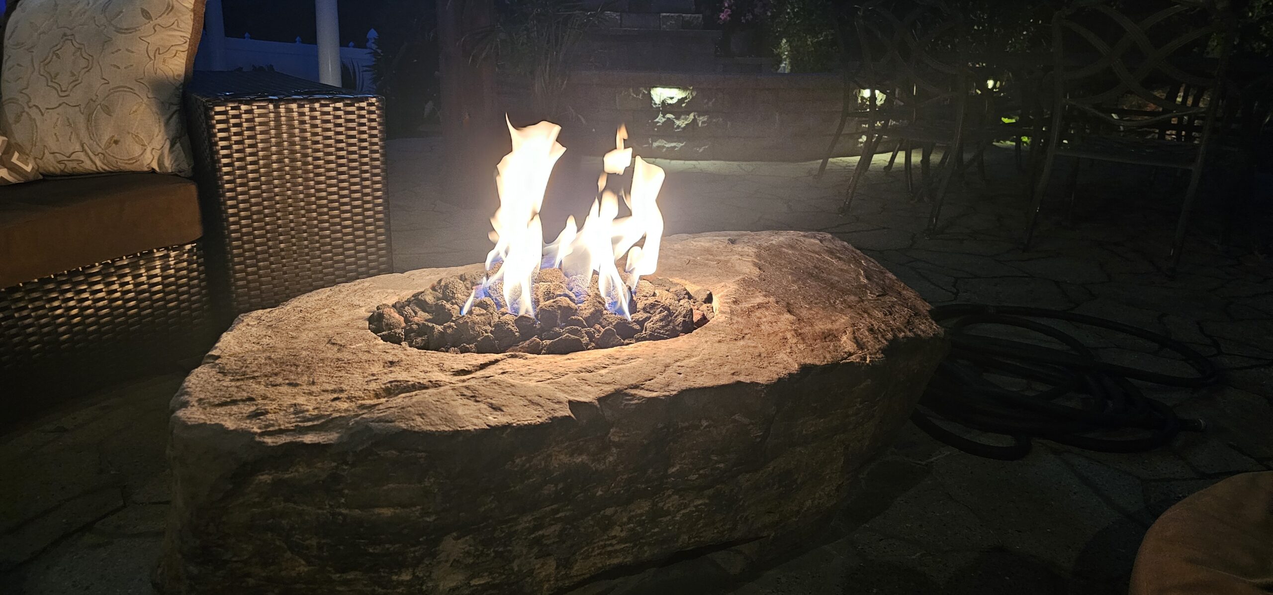 Boulder Fire Pit